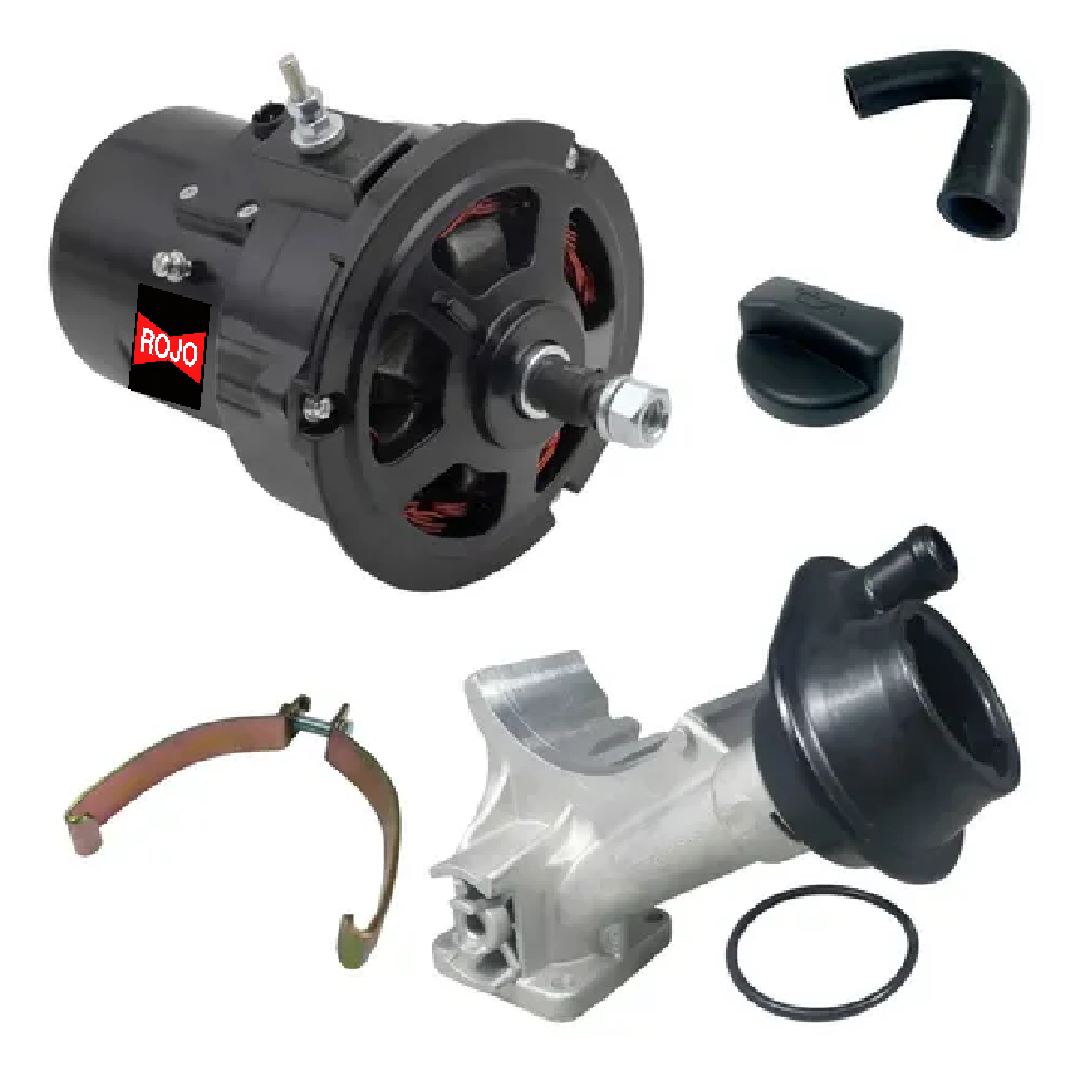 Alternador extra para climas, sonido y accesorios